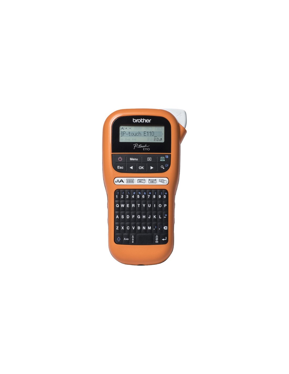 Brother PT-E110VP impresora de etiquetas Térmica directa Color 180 x 180 DPI TZe QWERTY