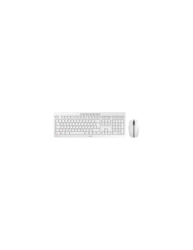 CHERRY Stream Desktop teclado RF inalámbrico QWERTZ Alemán Blanco