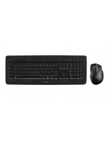 CHERRY DW 5100 teclado RF inalámbrico QWERTZ Alemán Negro