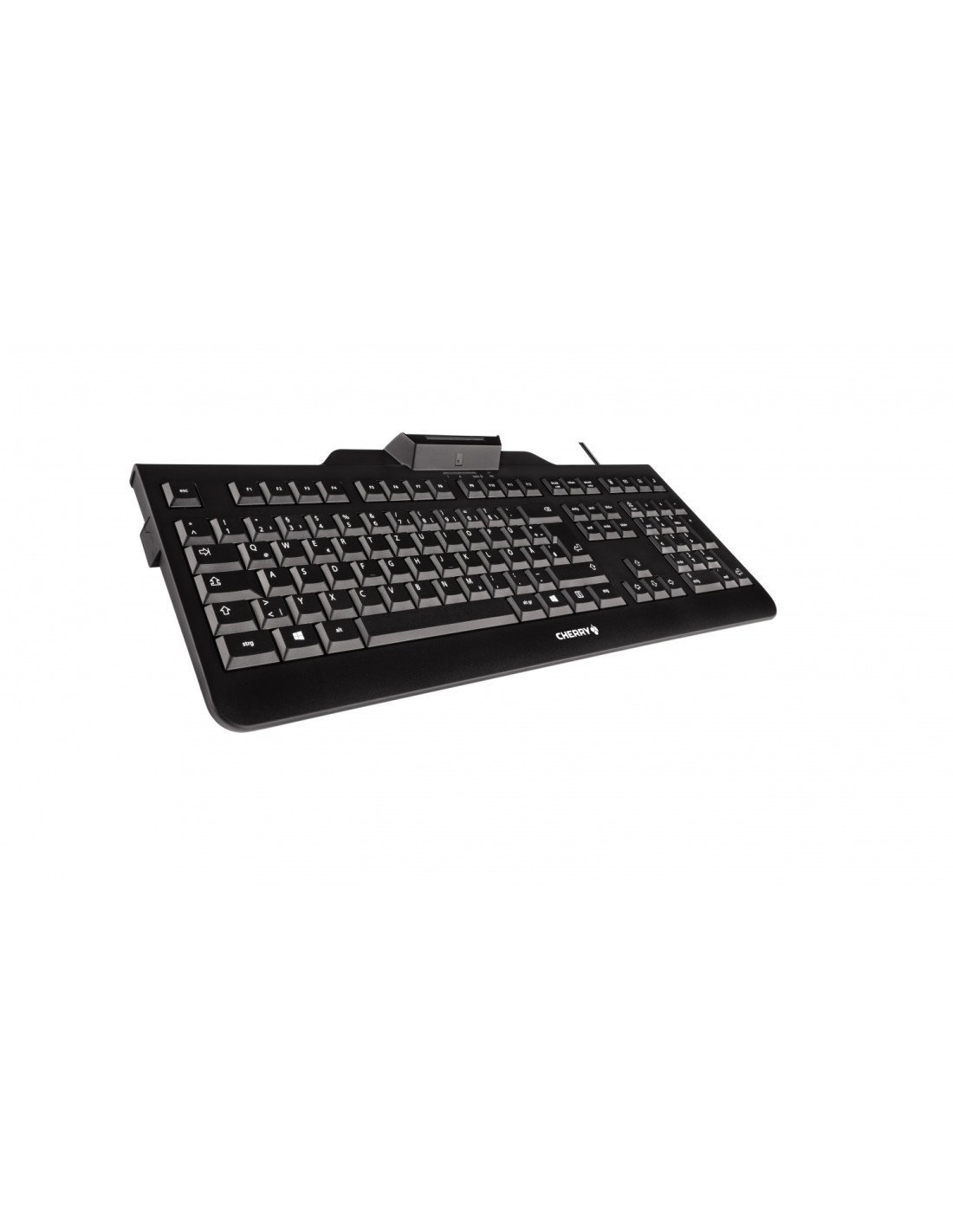 CHERRY KC 1000 SC teclado USB QWERTZ Alemán Negro