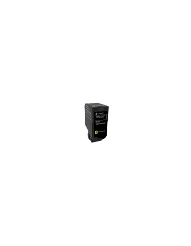 Lexmark 74C2SY0 cartucho de tóner 1 pieza Original Amarillo