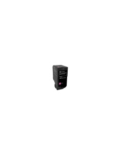 Lexmark 74C2SM0 cartucho de tóner 1 pieza Original Magenta