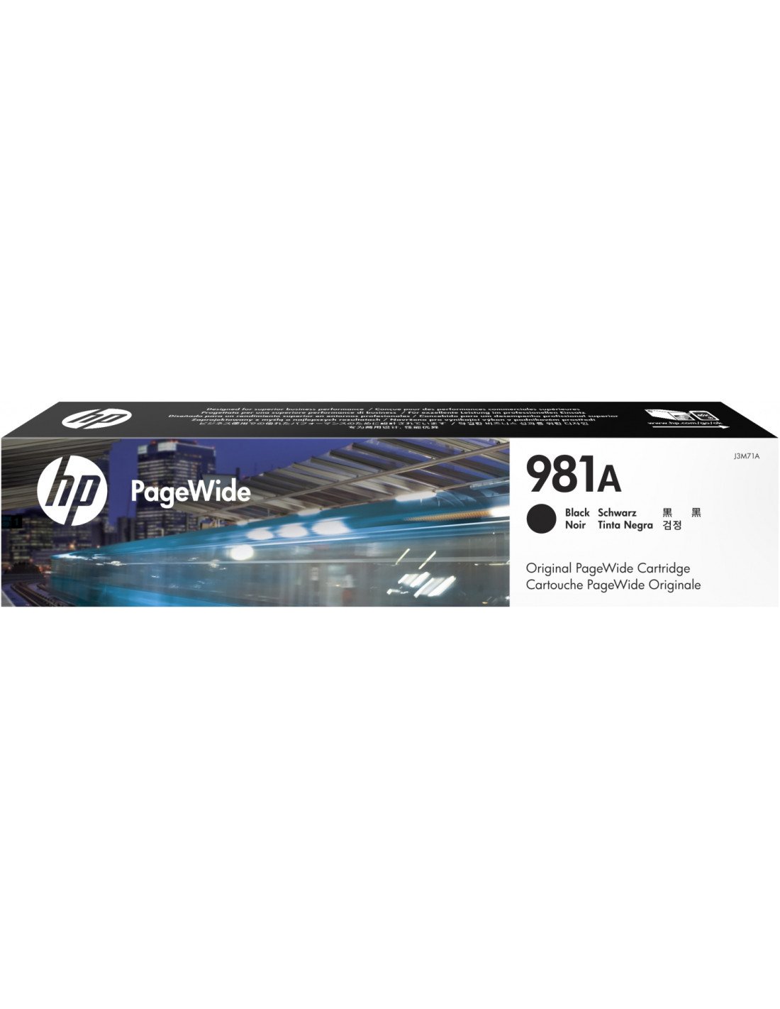 HP 981A cartucho Original Rendimiento estándar Negro