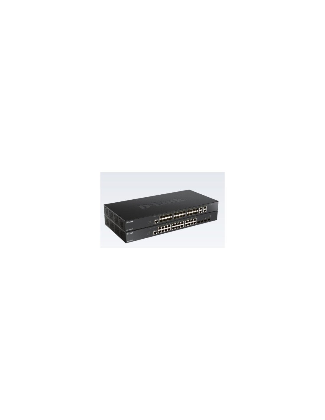 D-Link switch Gestionado 10G Ethernet (100/1000/10000) 1U Negro