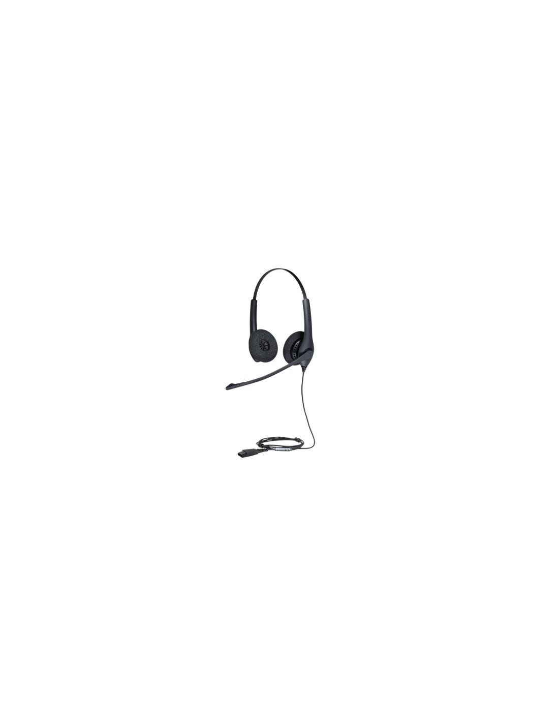 Jabra BIZ 1500 Duo QD Auriculares Diadema Negro