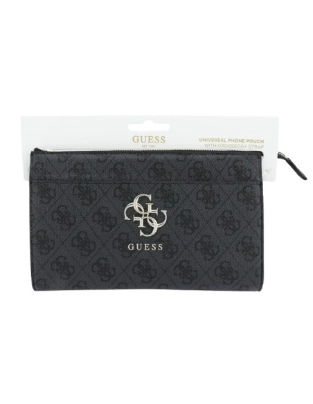Bolso bandolera negra de GUESS: elegante.