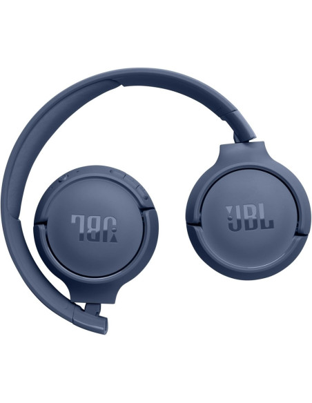Auriculares Bluetooth JBL Tune 520BT azul.