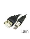 CABLE USB 2.0 IMPRESORA 1.8M