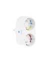 Enchufe Inteligente Ksix Energy Duo BXWSP211 Blanco