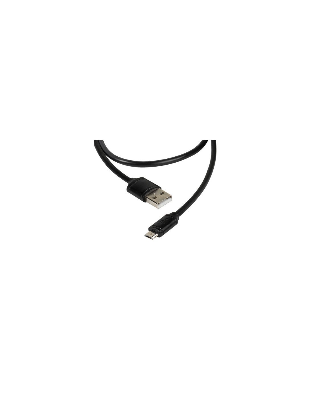 Vivanco Micro Cable USB A/Micro-USB B 2 m Negro
