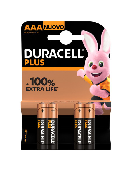 Duracell Plus 100 BaterÍ­a de un solo uso AAA Alcalino