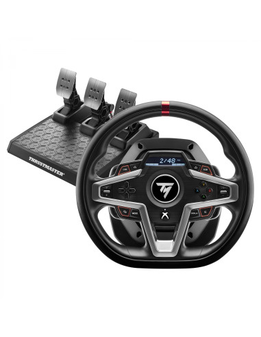 Thrustmaster T248 Negro USB Volante + Pedales Analógico/Digital PC,