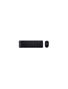 Logitech Wireless Combo MK220 teclado RF inalámbrico QWERTY Inglés Negro