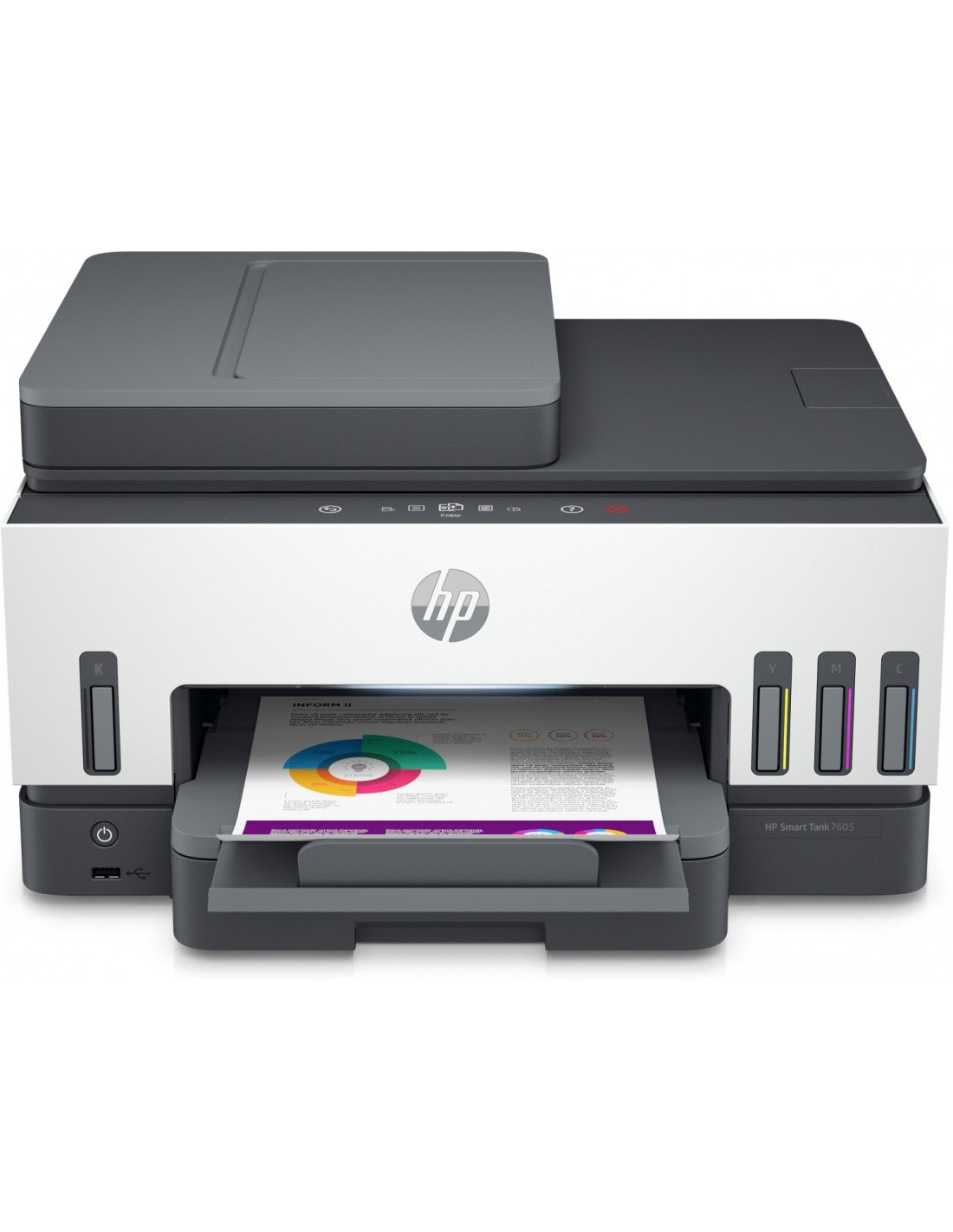 HP Smart Tank 7605 Inyección de tinta térmica A4 4800 x 1200 DPI 15 ppm Wifi