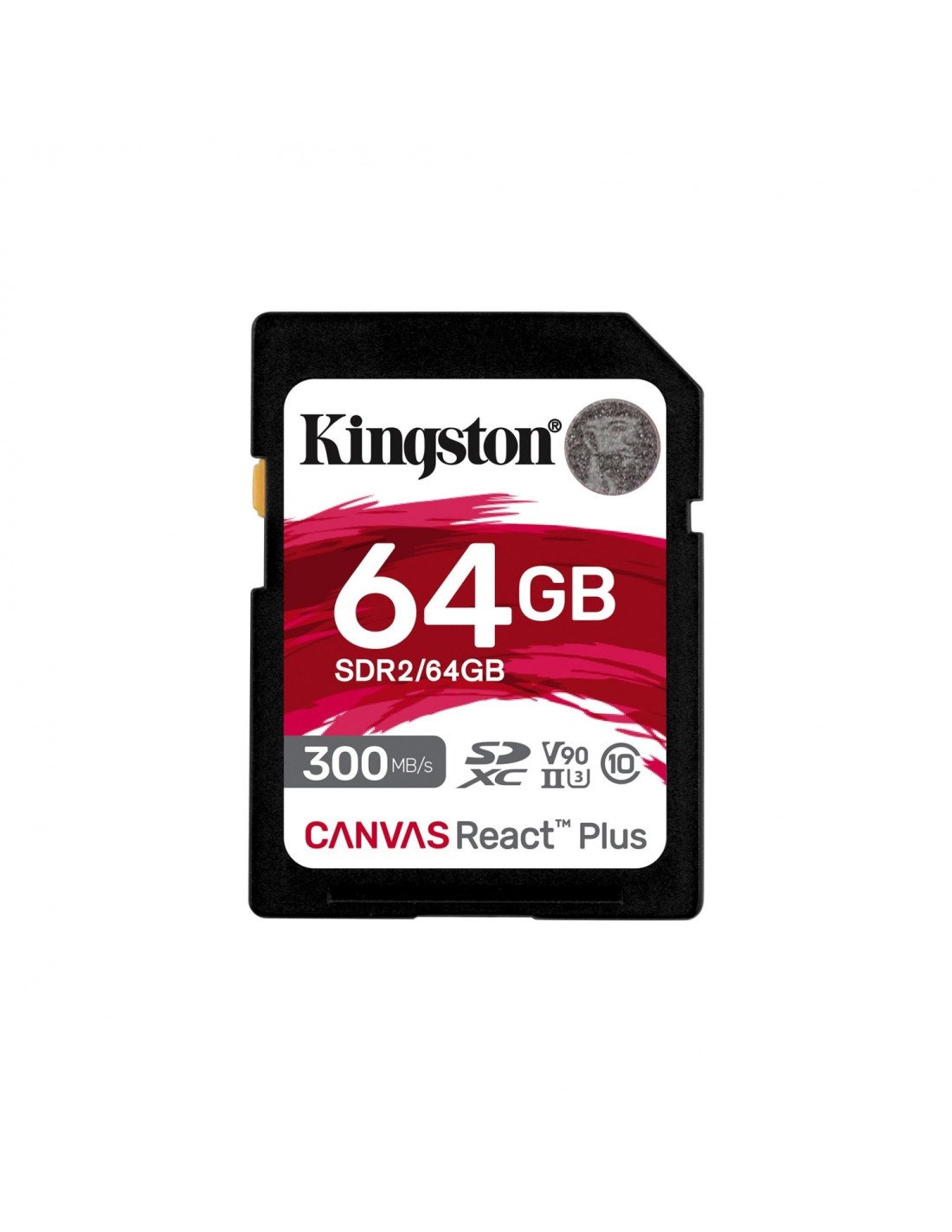 Kingston Technology Canvas React Plus 64 GB SD UHS-II Clase 10