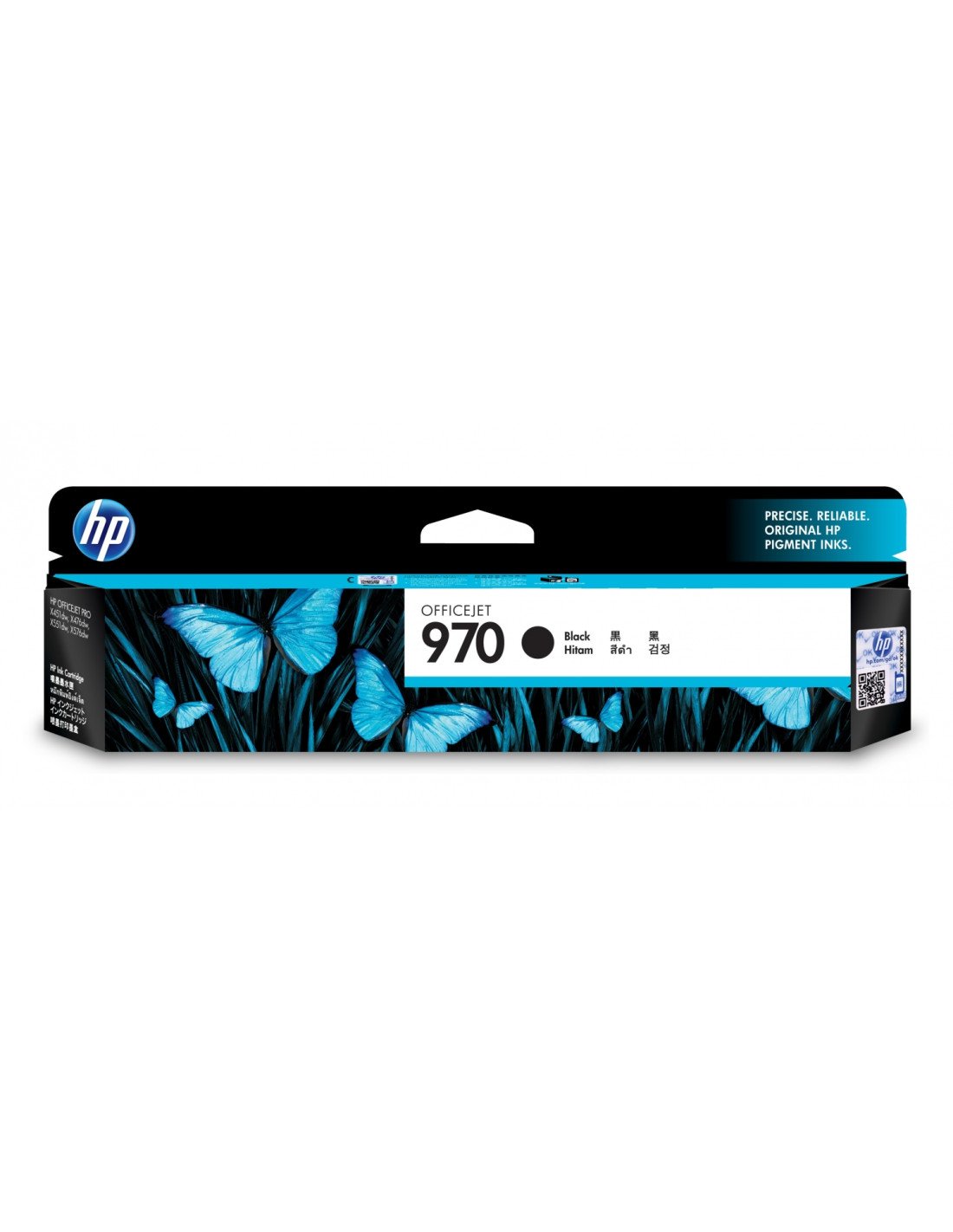 HP Cartucho de tinta original 970 negro