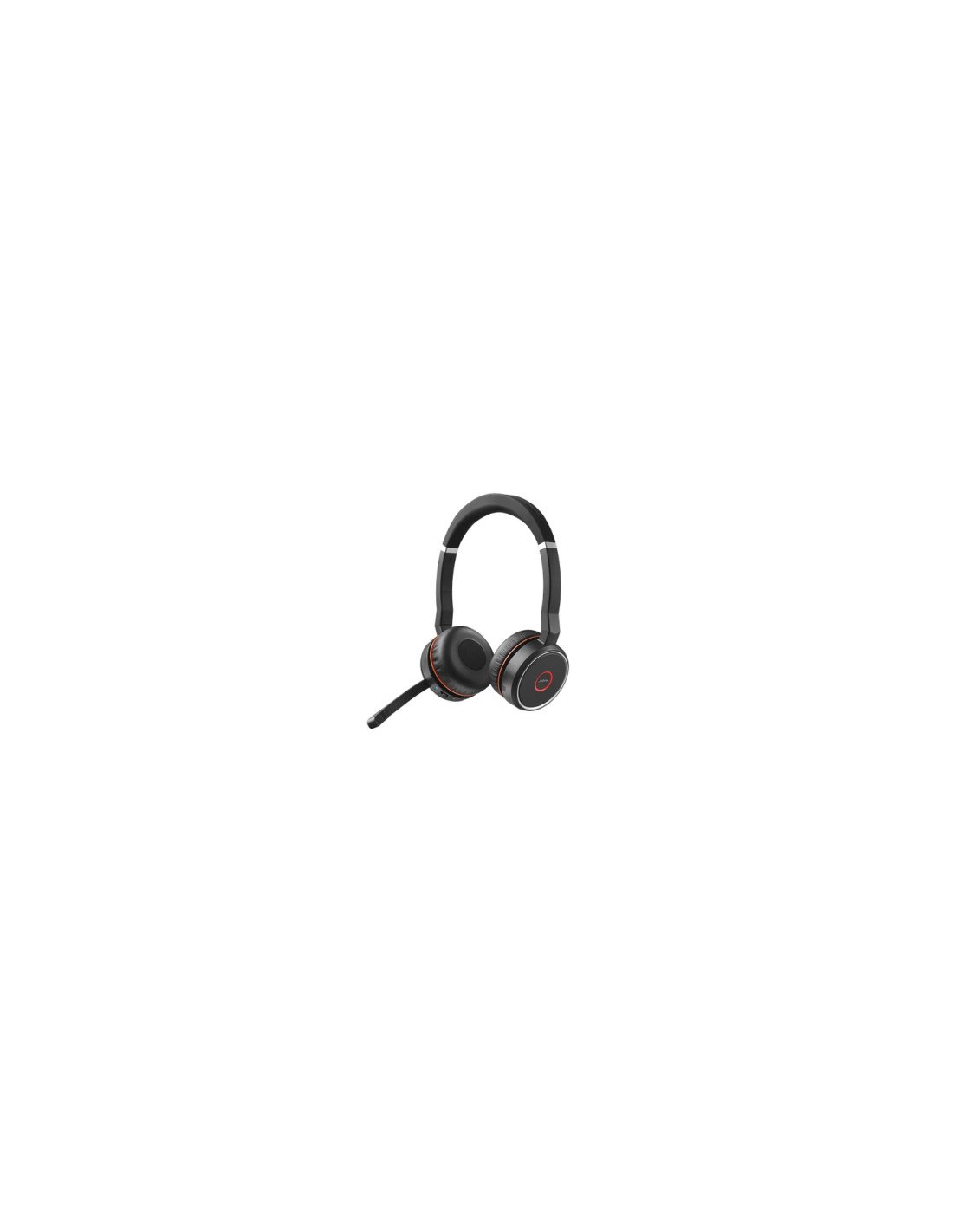 Jabra Evolve 75 Auriculares Inalámbrico y alámbrico Diadema Llamadas/Música Bluetooth Base de carga Negro