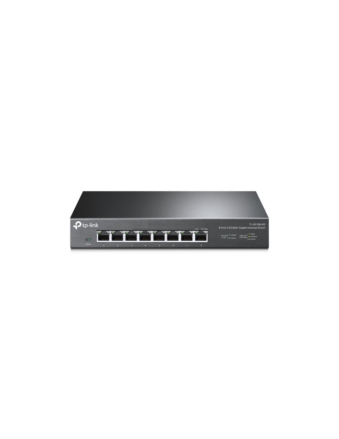 TP-Link TL-SG108-M2 switch No administrado Negro