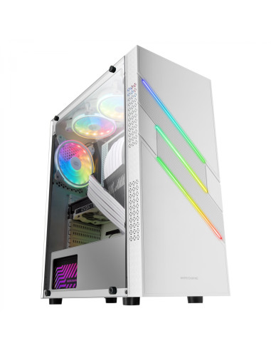 Mars Gaming MC-U3, Caja PC Gaming ATX XL, Frontal Triple ARGB,