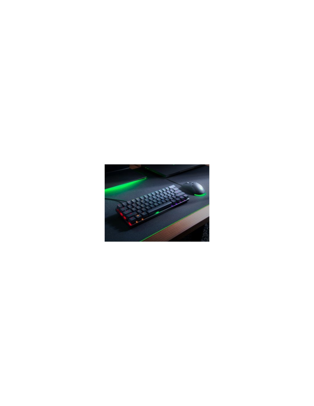 Razer Huntsman Mini teclado USB QWERTY Internacional de EE.UU. Blanco