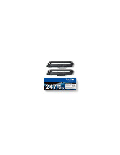 Brother TN-247BKTWIN cartucho de tóner 2 pieza(s) Original Negro 2