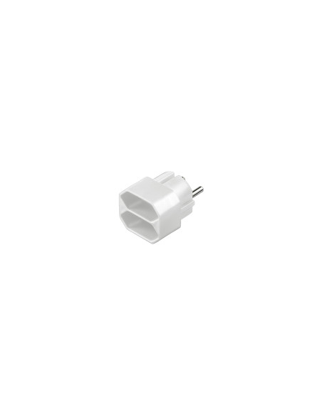 Goobay 51000 adaptador e inversor de corriente Blanco