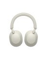 Sony WH-1000XM5 Auriculares Inalámbrico y alámbrico Diadema Llamadas/Música Bluetooth Plata, Blanco
