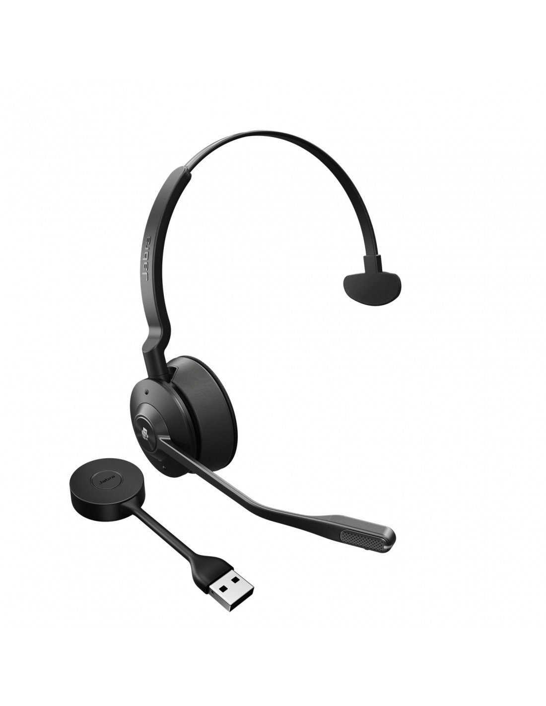 Jabra Engage 55 Auriculares Inalámbrico Diadema Oficina/Centro de llamadas Negro, Titanio