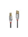 Lindy 36640 cable USB 0,5 m USB 2.0 USB A USB B Gris