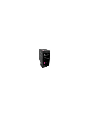 Lexmark 74C20M0 cartucho de tóner 1 pieza(s) Original Magenta