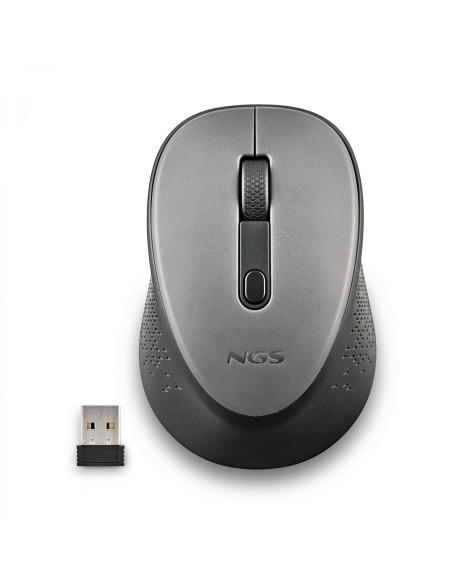 NGS DEW ratón Oficina Ambidextro RF inalámbrico Óptico 1600 DPI