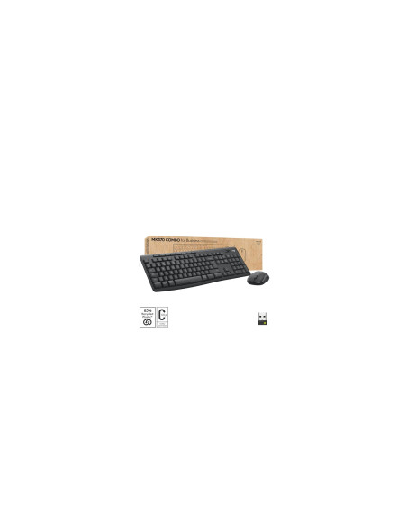 Logitech 920-012077 teclado Ratón incluido Oficina Bluetooth QWERTY