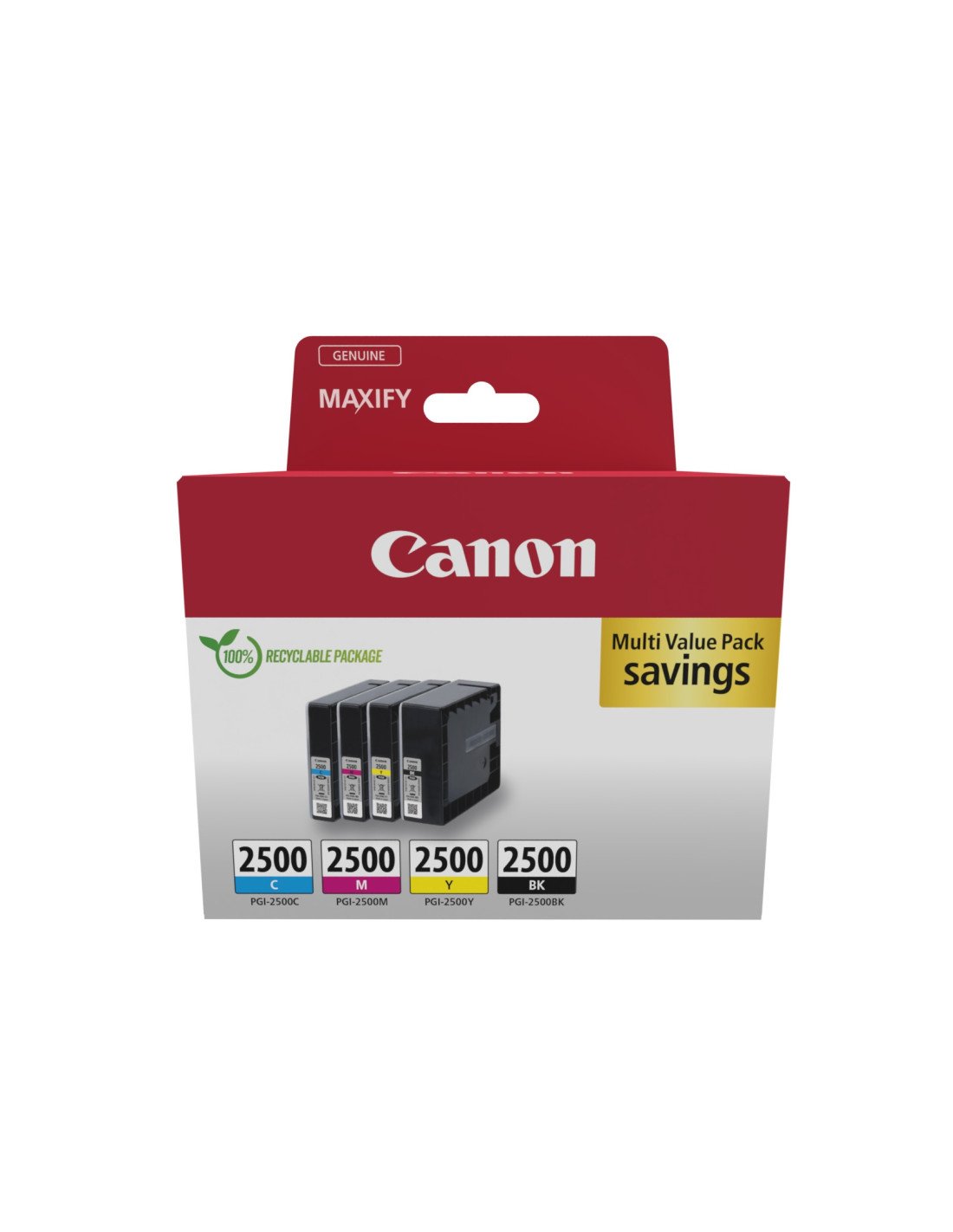 Canon 9290B006 cartucho de tinta 4 pieza(s) Original Negro, Cian, Magenta, Amarillo