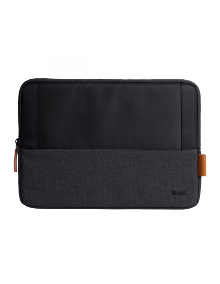 Trust Lisboa 33,8 cm (13.3") Funda Negro, Gris