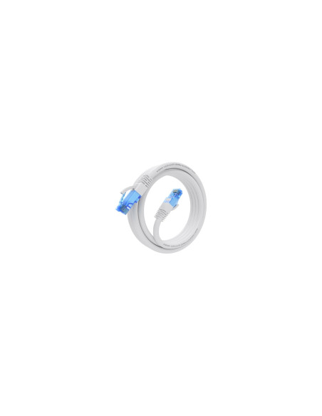AISENS Cable De Red Latiguillo RJ45 Cat.6 UTP AWG26 CCA, Blanco, 3.0 m