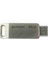 Goodram ODA3 unidad flash USB 64 GB USB Type-A / USB Type-C 3.2 Gen 1 (3.1 Gen 1) Plata