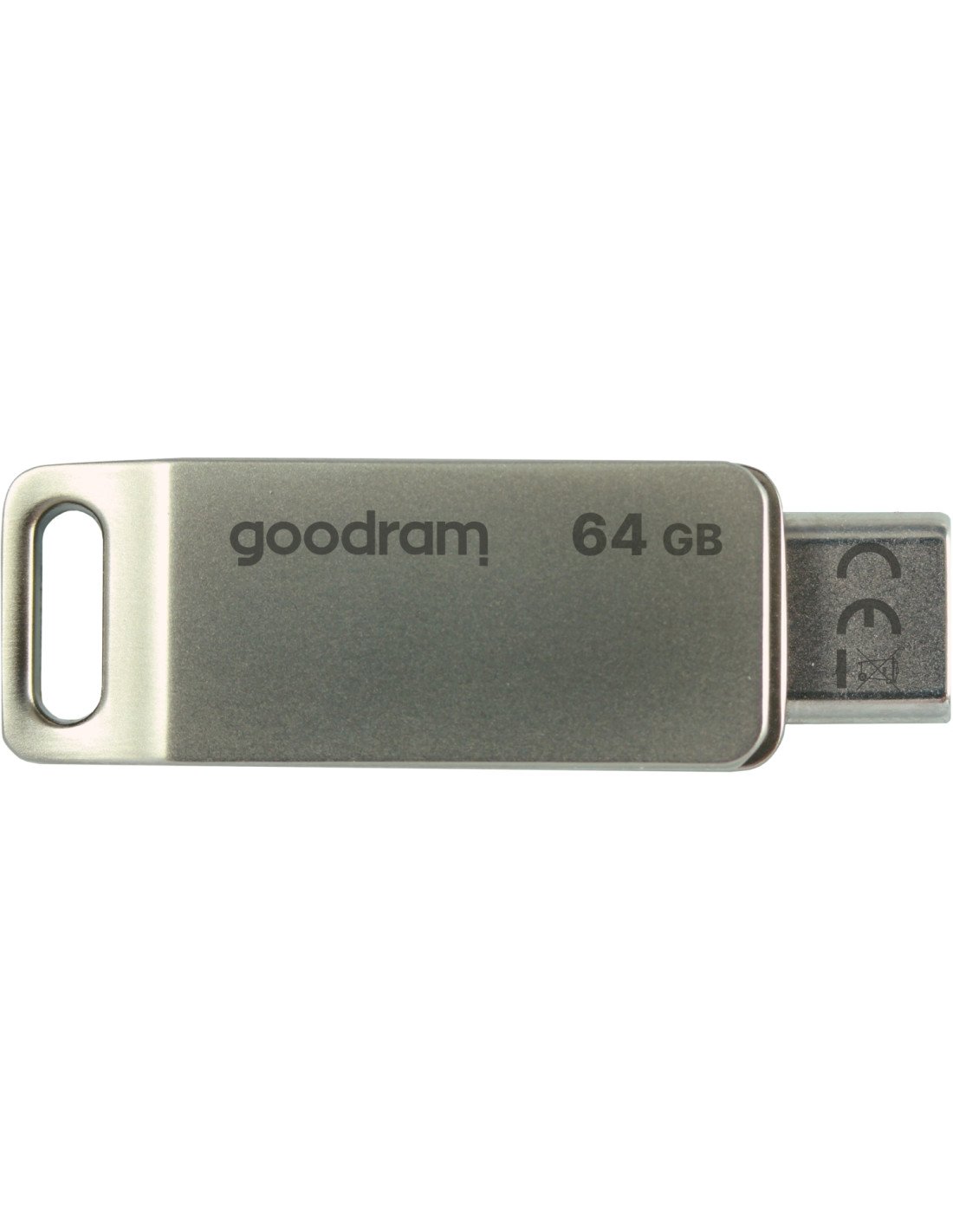 Goodram ODA3 unidad flash USB 64 GB USB Type-A / USB Type-C 3.2 Gen 1 (3.1 Gen 1) Plata