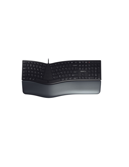 CHERRY KC 4500 ERGO teclado Universal USB QWERTY Inglés de EE. UU.