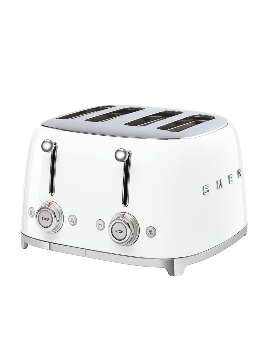 Smeg TSF03WHEU tostadora 6 4 rebanada(s) 2000 W Blanco