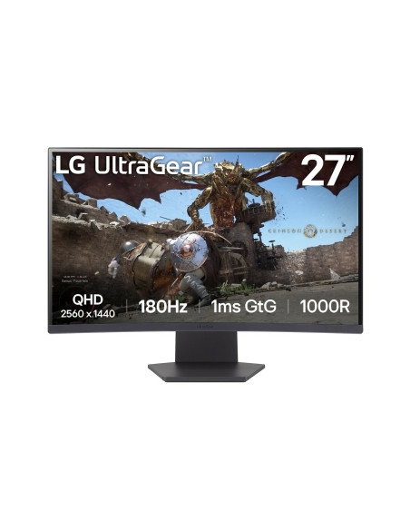 LG 27GS60QC-B pantalla para PC 68,6 cm (27") 2560 x 1440 Pixeles Full