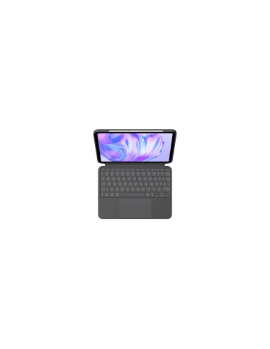 Logitech Combo Touch QWERTZ Alemán Smart Connector Grafito
