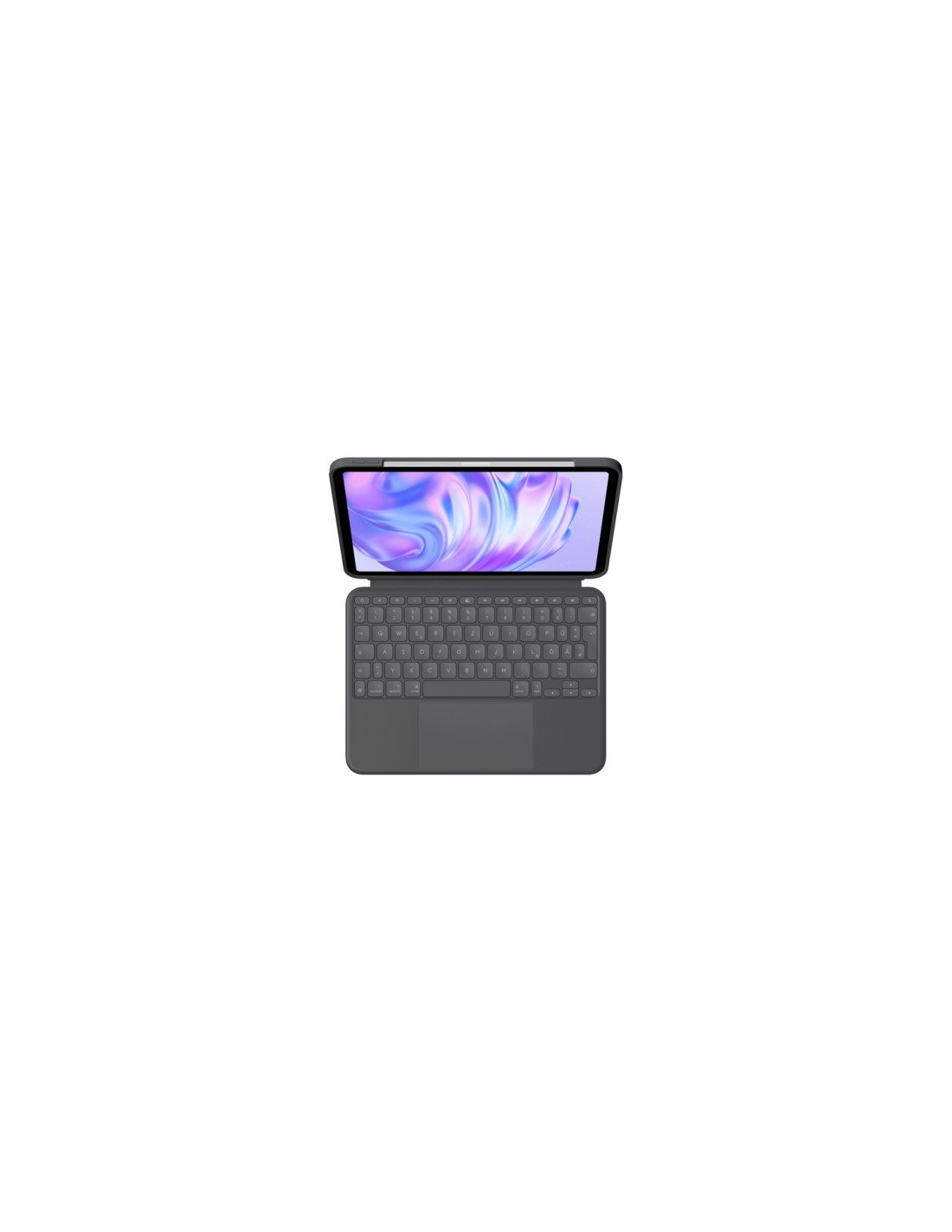 Logitech Combo Touch QWERTZ Alemán Smart Connector Grafito
