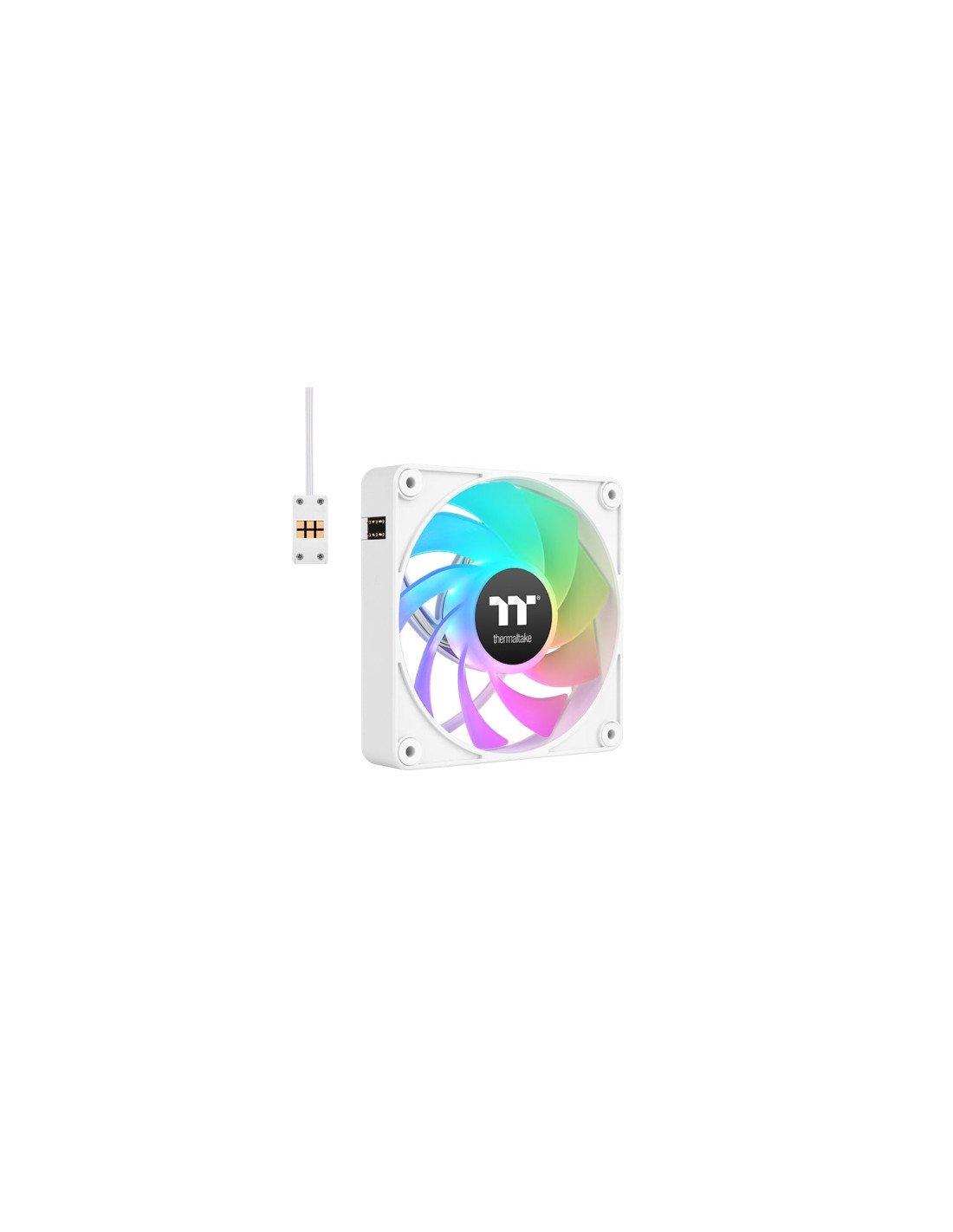 Thermaltake CL-F194-PL12SW-A sistema de refrigeración para ordenador Carcasa del ordenador Ventilador 12 cm Blanco 3 pieza(s)