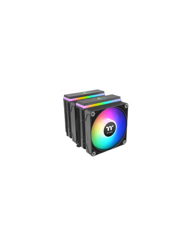 Thermaltake ASTRIA 600 Procesador Refrigerador de aire 12 cm Negro 2 pieza(s)