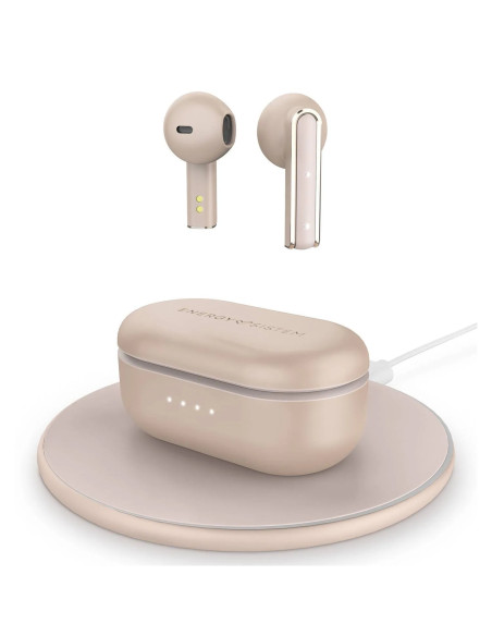 Energy Sistem Style 4 Auriculares True Wireless Stereo (TWS) Dentro de oído Llamadas/Música USB Tipo C Bluetooth Oro rosa