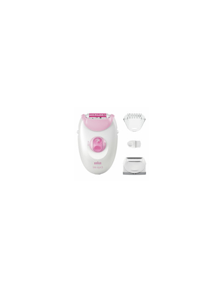 Braun Silk-épil 3 3-031 20 pinzas Rosa, Blanco