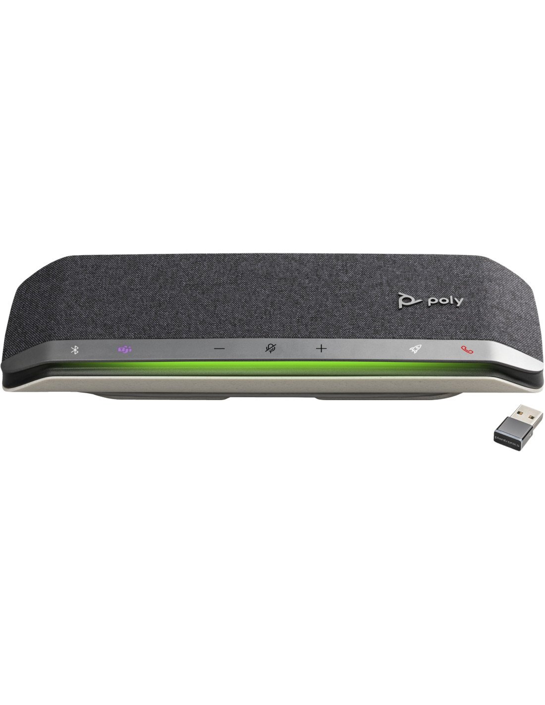POLY Altavoz manos libres USB-A USB-C Sync 40-M con certificación para Microsoft Teams