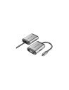 Vention Conversor TFAHB/ 1xUSB/ 1xHDMI/ 1xVGA/ 1xUSB Tipo-C PD/ 15cm/ Gris