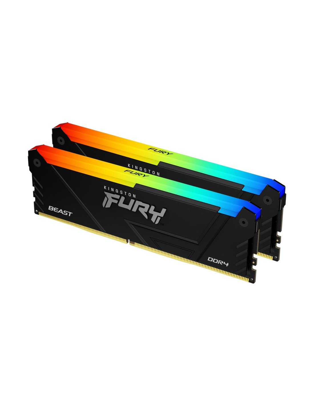 Kingston Technology FURY Beast 32GB 3200MT/s DDR4 CL16 DIMM (Kit de 2) RGB