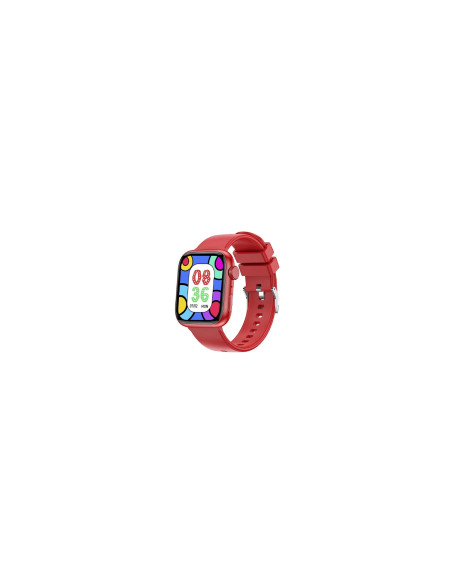 Forever IGo Watch 3 JW-500 4,65 cm (1.83") IPS Digital 240 x 284 Pixeles Pantalla táctil Rojo